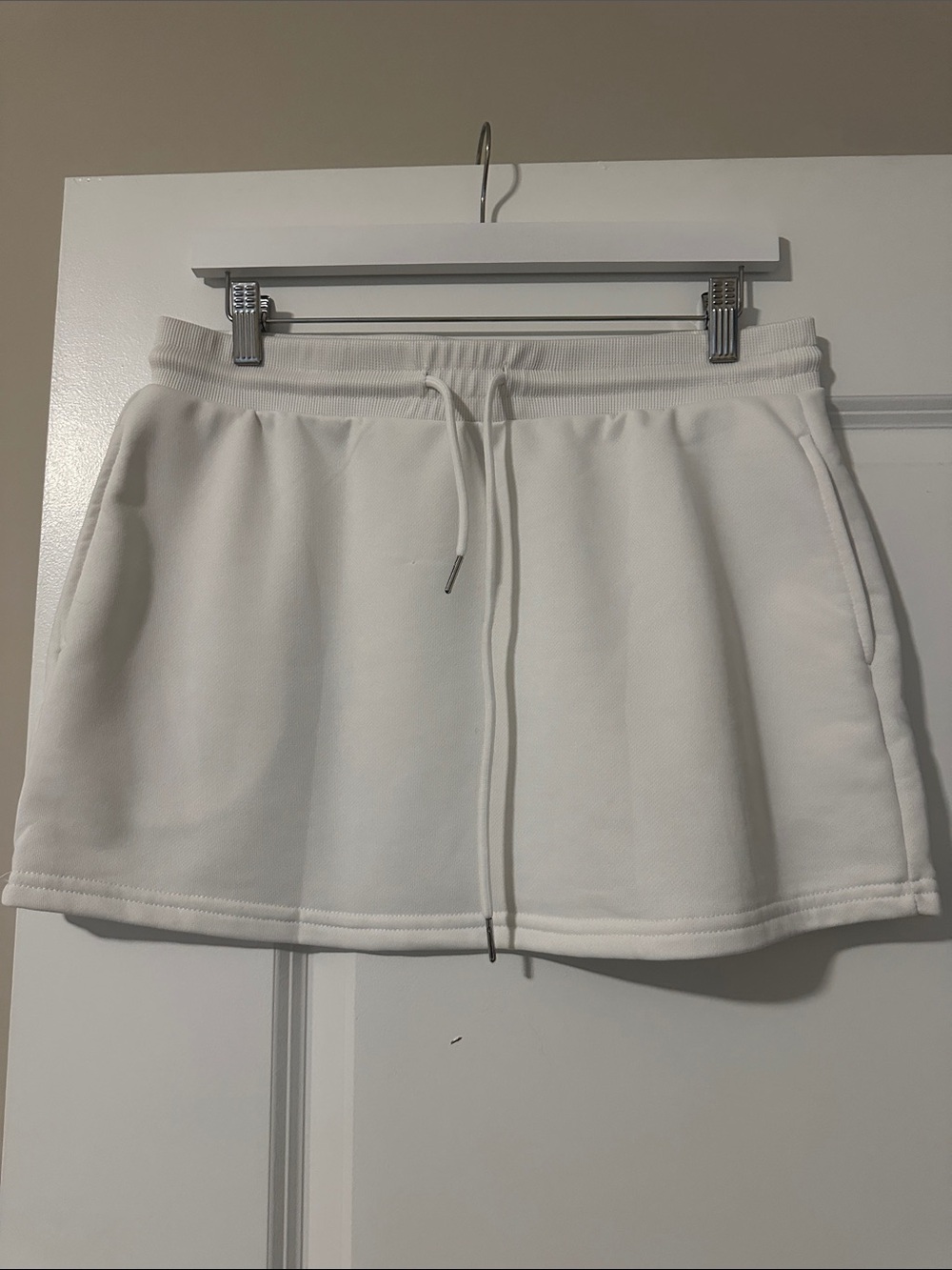 Amazon White Mini Skirt